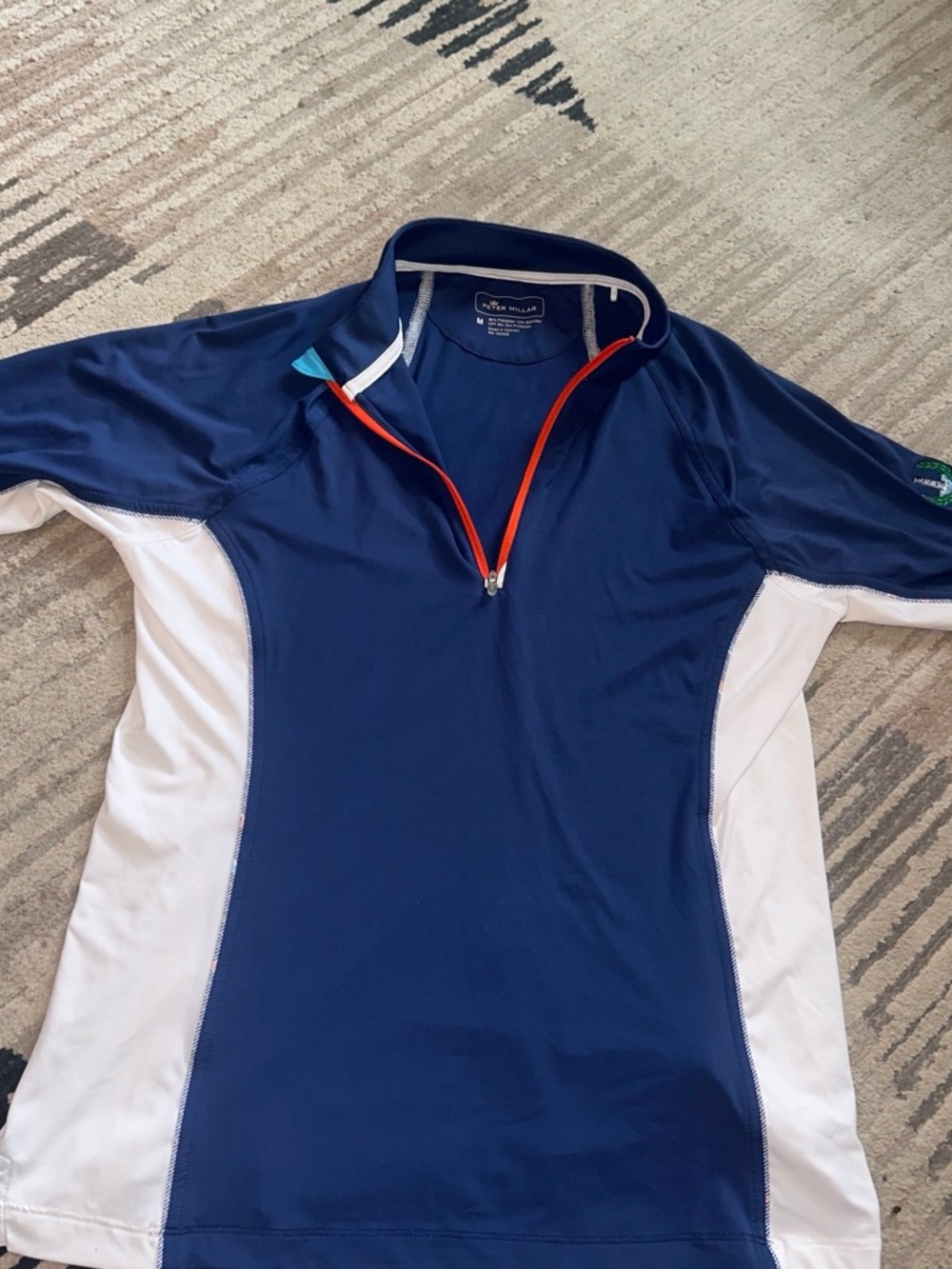 Peter Millar Quarter Zip Womens M Excellent Condition Lightweight